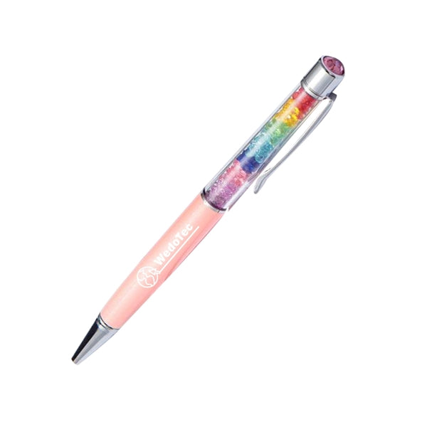Ballpoint Pen With Rainbow Crystals