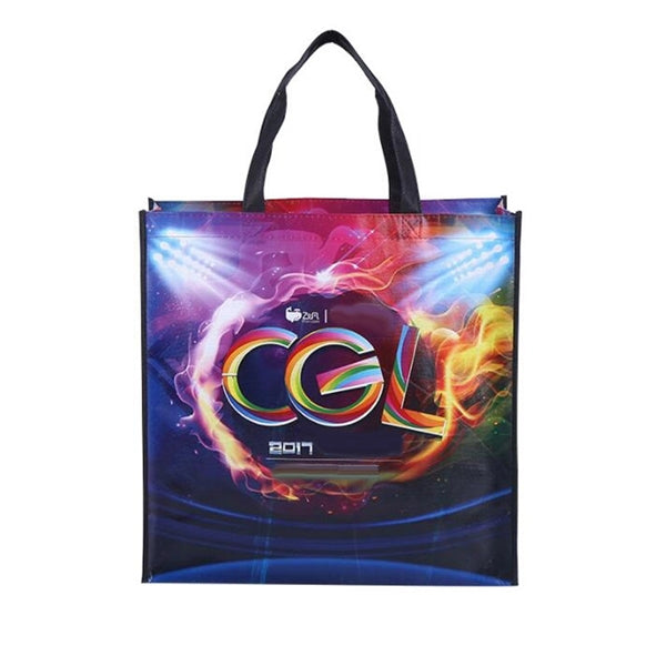 Laminated Full Color Non Woven Shopping Tote Bag