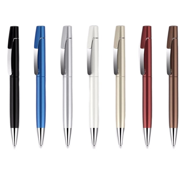 Metal Clip Plastic Pen