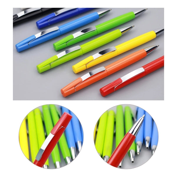 Metal Clip Plastic Pen