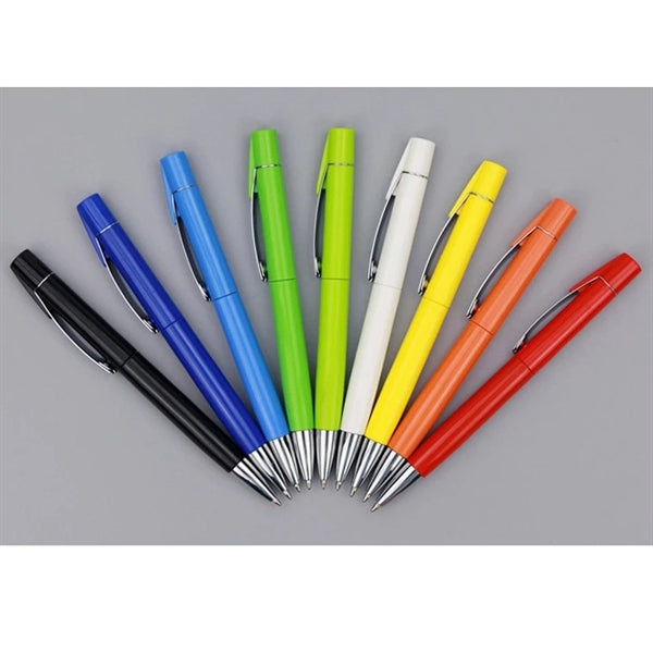 Metal Clip Plastic Pen