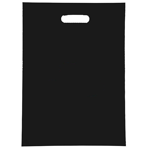 15" x 11" Oxo-Biodegradable Die Cut Handle Plastic Bag
