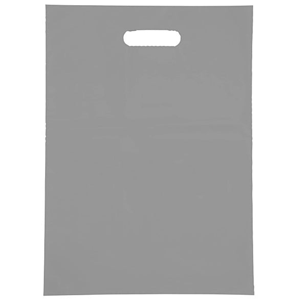 15" x 11" Oxo-Biodegradable Die Cut Handle Plastic Bag