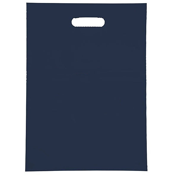 15" x 11" Oxo-Biodegradable Die Cut Handle Plastic Bag
