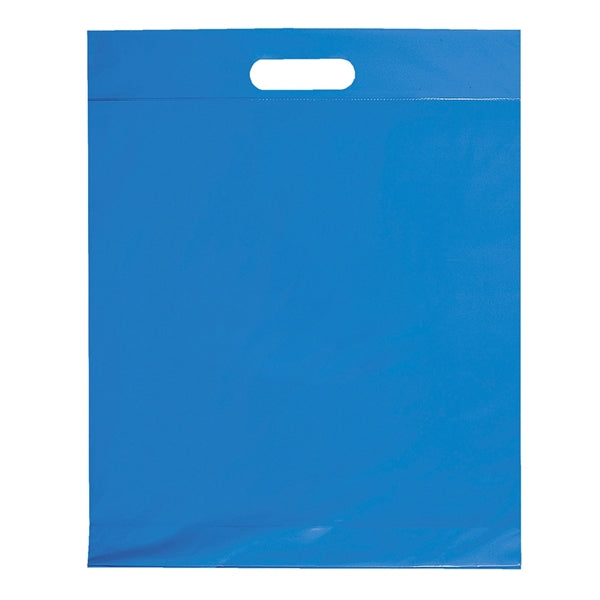 15" x 12" x 3" Die Cut Handle Plastic Bags