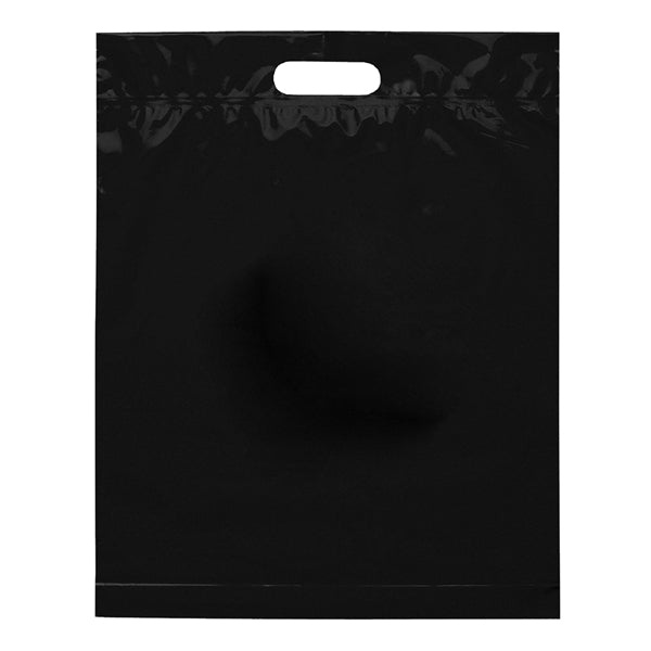 19" x 15" x 3" Die Cut Handle Plastic Bags