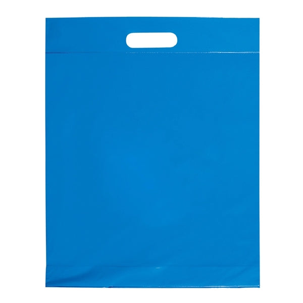 19" x 15" x 3" Die Cut Handle Plastic Bags