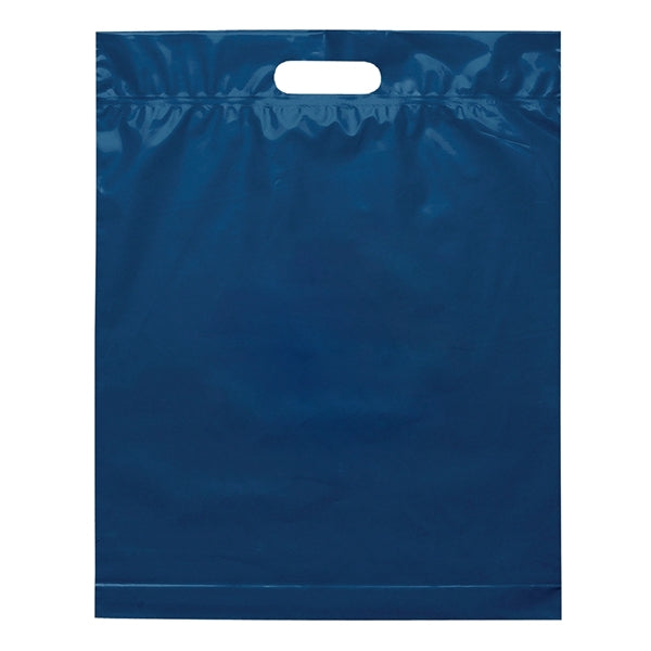 19" x 15" x 3" Die Cut Handle Plastic Bags