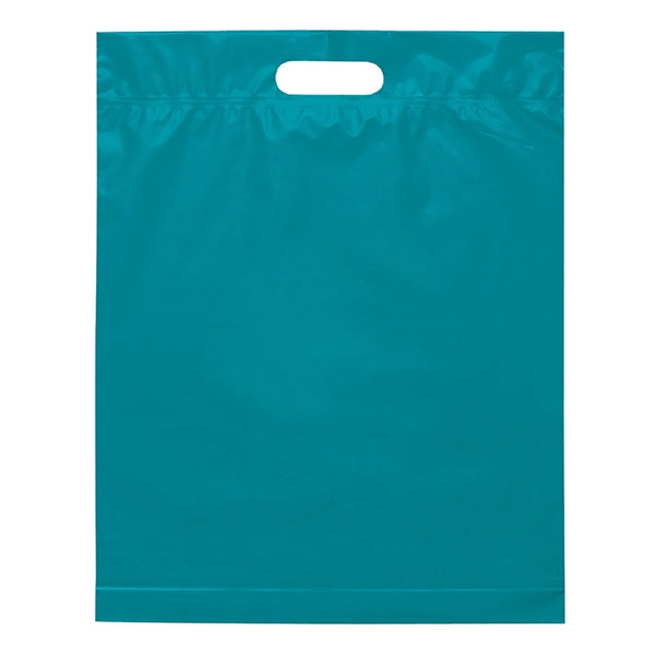 19" x 15" x 3" Die Cut Handle Plastic Bags