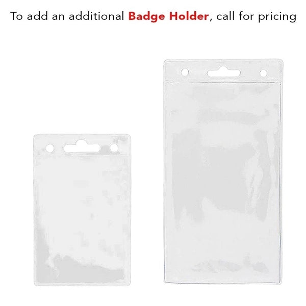 3/4" LA-460 Attachment Sublimation Lanyard w/Retractable Bad