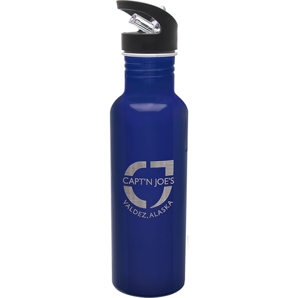 Aluminum Hiker Collection Water Bottle - Laser Etched