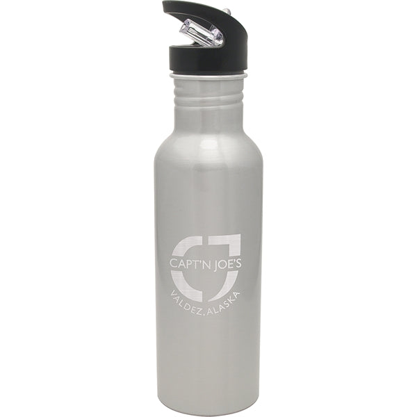 Aluminum Hiker Collection Water Bottle - Laser Etched