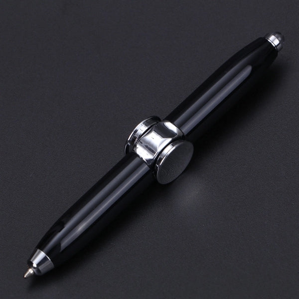 Hand Spinner Pen with Flashlight