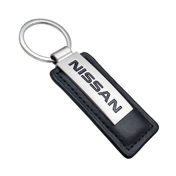 Leather and Metal Key Chain