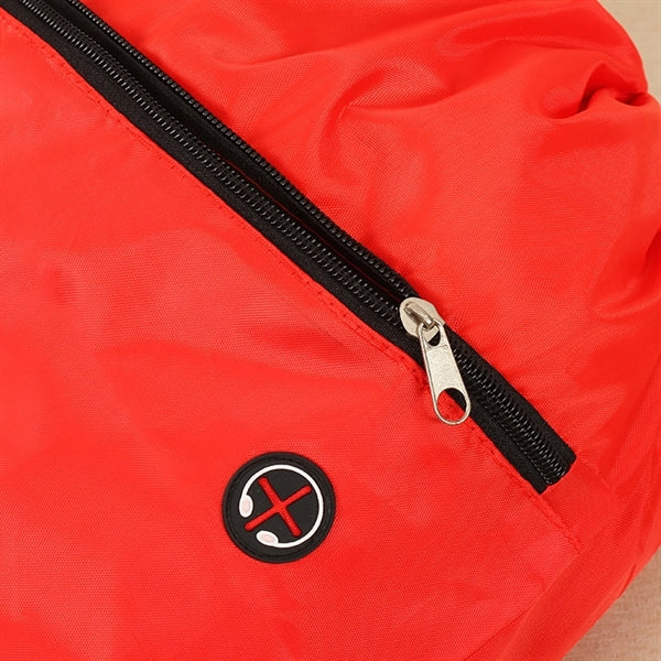 Drawstring Backpacks with Zipper Pocket
