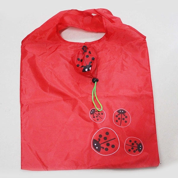 Lady Bug shaped Foldable Shopping Bag