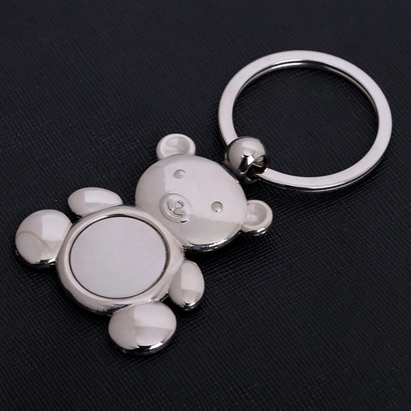Bear Shape Metal Key Chains