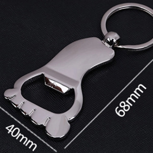 Oval Bottle Opener Metal Key Chains