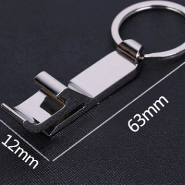 Oval Bottle Opener Metal Key Chains
