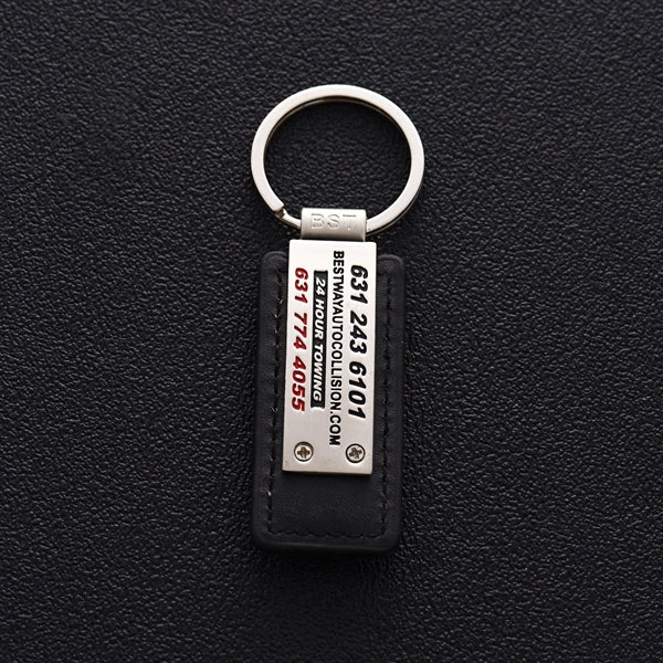 PU Leather Metal Key Chains