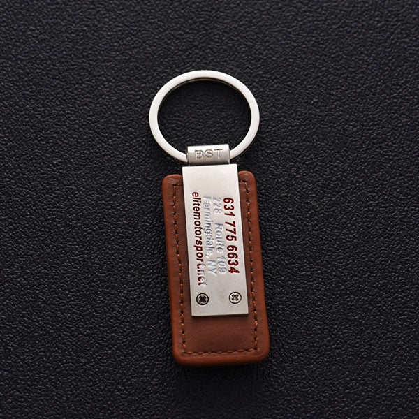 PU Leather Metal Key Chains