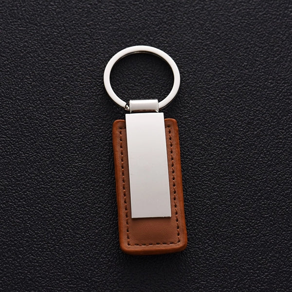 PU Leather Metal Key Chains