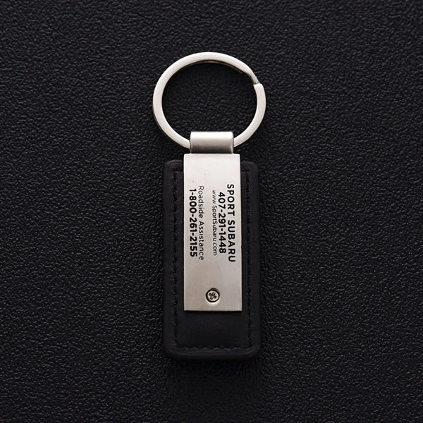 PU Leather Metal Key Chains