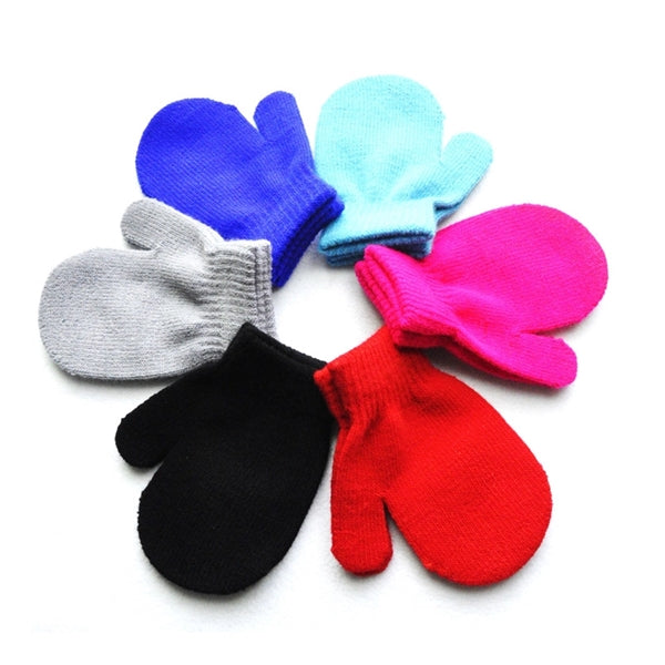 Kids Magic Winter Warm Knitted Gloves