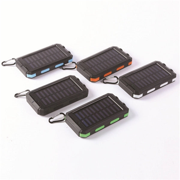 Outdoor Multifunctional Solar Power Bank 10,000 mAh