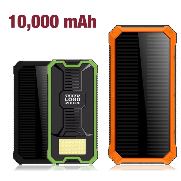 Dual USB Solar-Battery Charger External Battery Pack