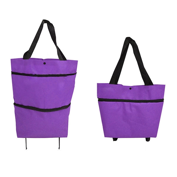 Folding Rolling Shopping Bag