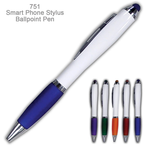 Popular Smart Phone Ballpoint Pen with Stylus