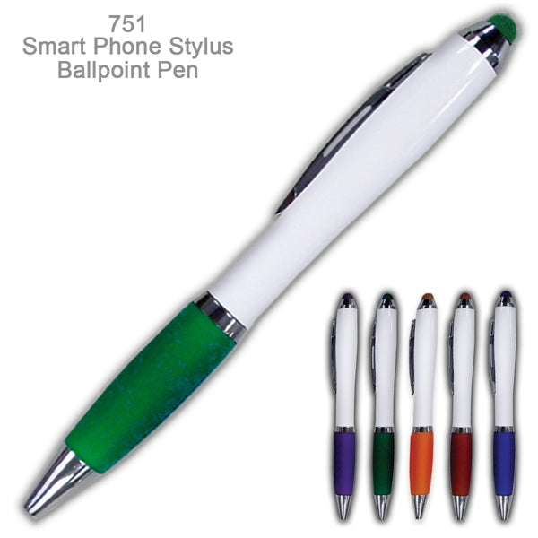 Popular Smart Phone Ballpoint Pen with Stylus