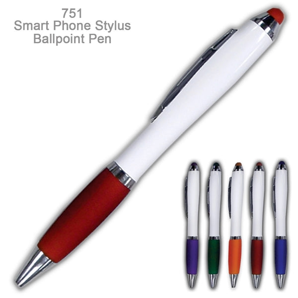 Popular Smart Phone Ballpoint Pen with Stylus