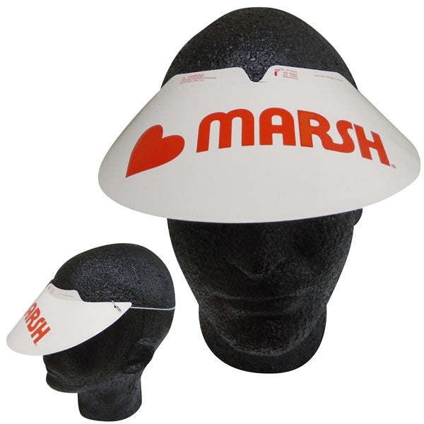 Full Color Visor with Elastic Band