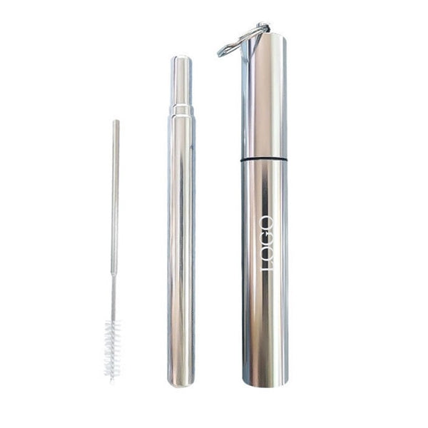 Telescopic Stainless Steel Travel Drinking Straws