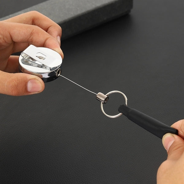 Retractable Anti Lost Rope Key Ring Chain