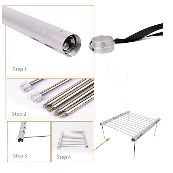 Mini Folding Portable BBQ Grill