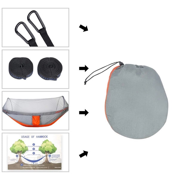 Portable Camping Hammock with Mosquito Net
