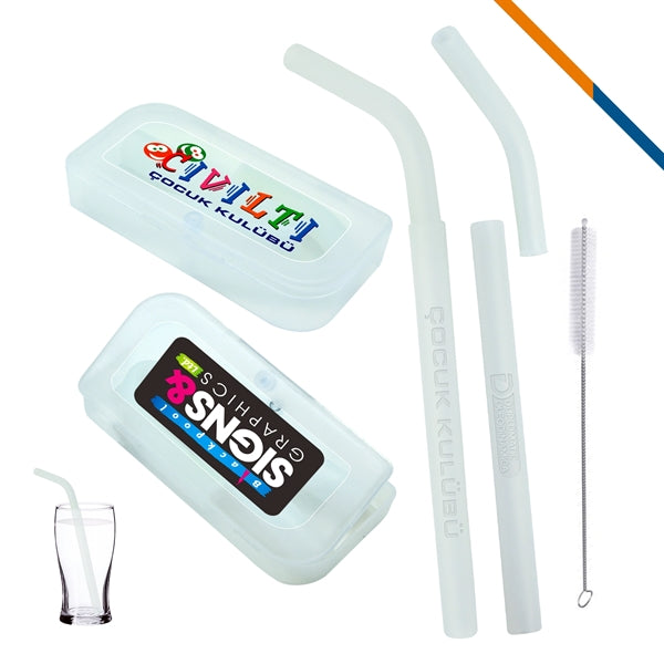 Para Silicone Straws