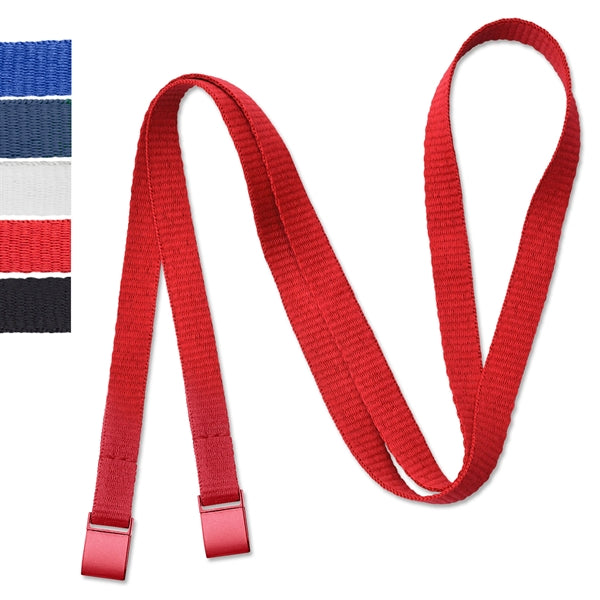 3/8" Open-Ended Lanyard/Face Mask Holder with SlimClips