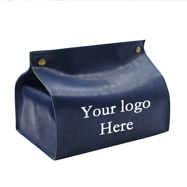 PU Leather Car Tissue Bag