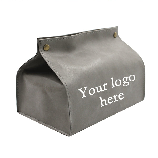 PU Leather Car Tissue Bag