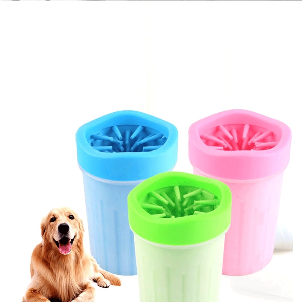 Dirty Dog paw cleaner Soft Silicone Combs Portable Pet Foot