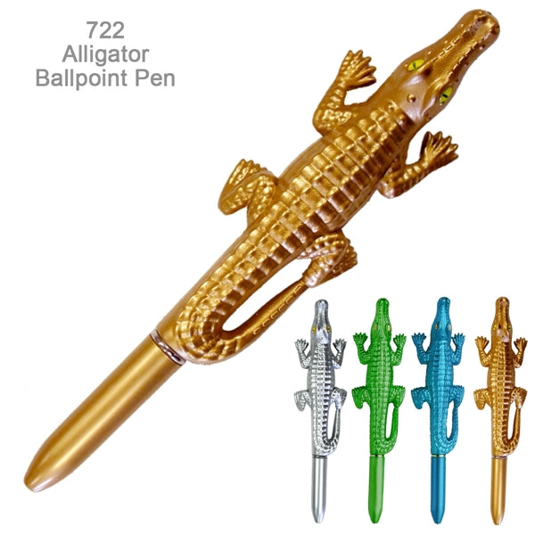 Popular Pens...Alligator Crocodile Shape Ballpoint Pens