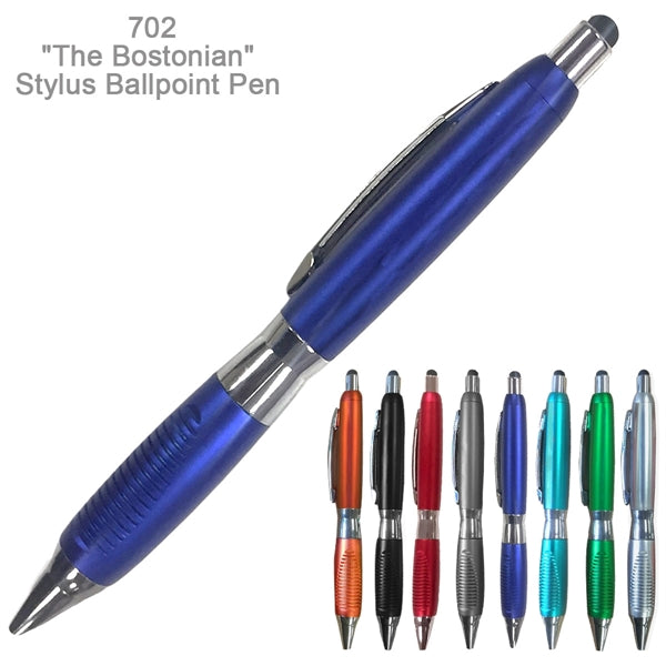 The Elegant & Stylish Bostonian Ballpoint Pen With Stylus
