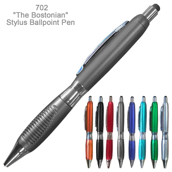 The Elegant & Stylish Bostonian Ballpoint Pen With Stylus
