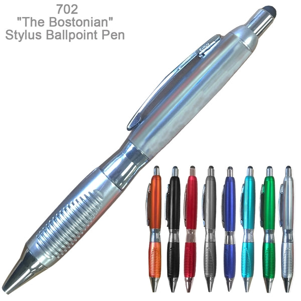 The Elegant & Stylish Bostonian Ballpoint Pen With Stylus