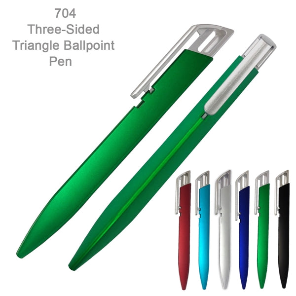 Popular Three-Sided Triangle Body Ballpoint Pen