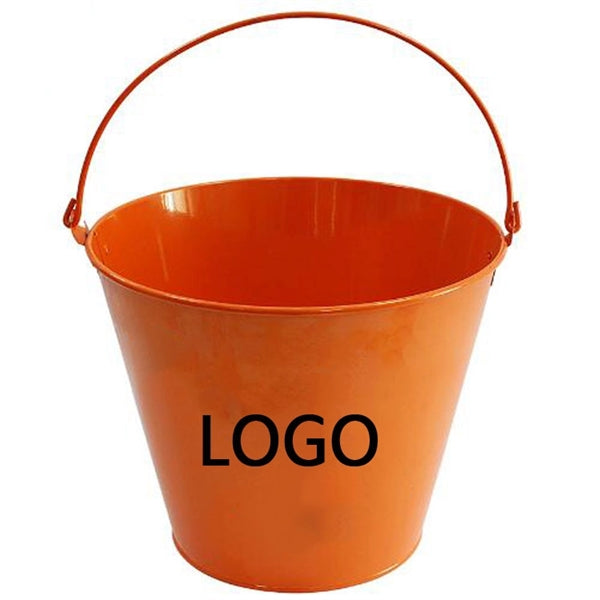 Country Home Galvanized Bucket